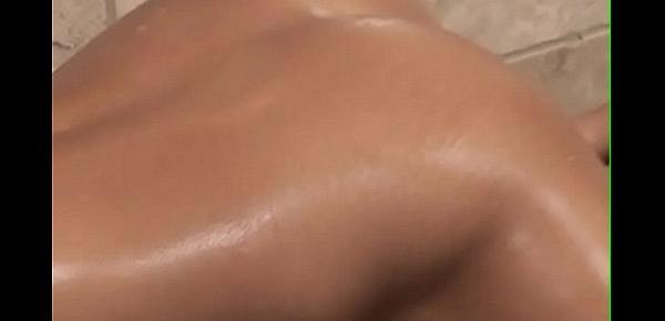  Sixtynined masseuse wanking and sucking cock